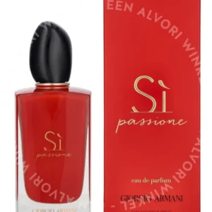 Armani Si Passione Edp Spray 100ml  fles en verpakking