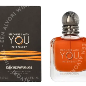Armani Stronger With You Intensely Pour Homme Edp Spray 50ml  fles en verpakking