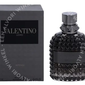 Valentino Uomo Intense Edp Spray 100ml  fles en verpakking
