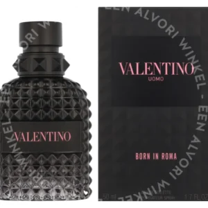 Valentino Uomo Born In Roma Edt Spray 50ml  fles en verpakking
