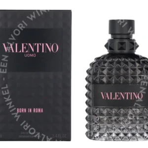 Valentino Uomo Born In Roma Edt Spray 100ml  fles en verpakking
