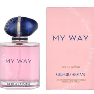 Armani My Way Edp Spray 90ml Refillable fles en verpakking