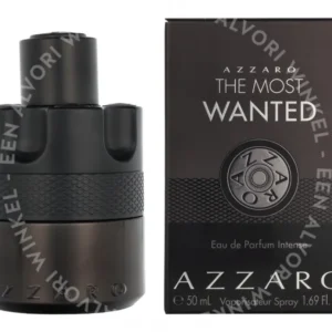 Azzaro The Most Wanted Intense Edp Spray 50ml  fles en verpakking