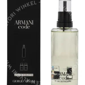 Armani Code Pour Homme Edt Spray Refill 150ml  fles en verpakking