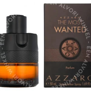 Azzaro The Most Wanted Parfum Spray 50ml  fles en verpakking