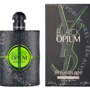 YSL Black Opium Illicit Green Edp Spray 75ml  fles en verpakking