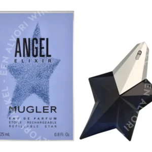 Thierry Mugler Angel Elixir Edp Spray Refillable 25ml  fles en verpakking