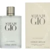 Armani Acqua Di Gio Pour Homme Edt Spray Refillable 200ml  fles en verpakking