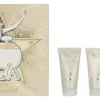 Cacharel Noa Giftset 200ml Edt Spray 100ml/2x Body Lotion 50ml fles en verpakking