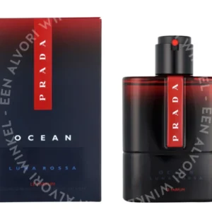 Prada Luna Rossa Ocean Pour Homme Parfum Spray 100ml Refillable fles en verpakking
