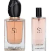 Armani Si Giftset 65ml Edp Spray 50ml/Edp Spray 15ml fles