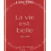 Lancome La Vie Est Belle Elixir Edp Spray 100ml Refillable verpakking