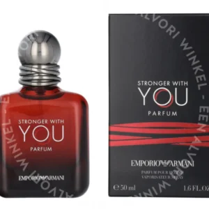 Armani Stronger With You Parfum 50ml  fles en verpakking