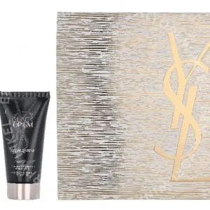 YSL Black Opium Giftset 110ml Edp Spray 50ml/Edp Spray 10ml/Body Lotion 50ml fles en verpakking