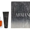 Armani Stronger With You Men Intense Giftset 125ml Edp Spray 50ml/Shower Gel 75ml fles en verpakking