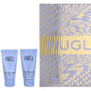 Thierry Mugler Angel Giftset 125ml Edp Spray 25ml/Body Lotion 50ml/ Shower Gel 50ml fles en verpakking