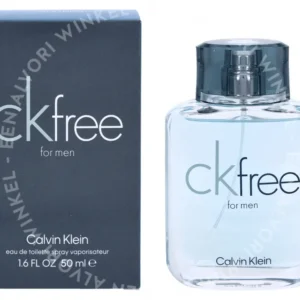 Calvin Klein Ck Free For Men Edt Spray 50ml fles en verpakking