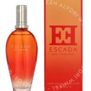 Escada Bali Paradise Edt Spray 100ml  fles en verpakking