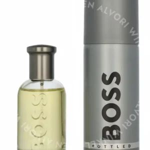 Hugo Boss Bottled Gitset 200ml Edt Spray 50ml/Deodorant Spray 150ml fles