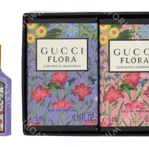 Gucci Flora Miniature Giftset 20ml 4x5ml - Edp Spray fles en verpakking