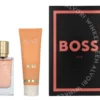 Hugo Boss Alive Giftset 80ml Edp Spray 30ml/Hand & Body Lotion 50ml fles en verpakking