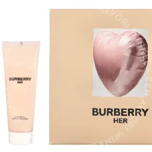 Burberry Her Giftset 125ml Edp Spray 50ml/Body Lotion 75ml fles en verpakking