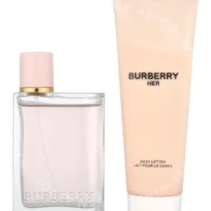 Burberry Her Giftset 125ml Edp Spray 50ml/Body Lotion 75ml fles