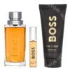 Hugo Boss The Scent Giftset 210ml Edt Spray 100ml/Shower Gel 100ml/Edt Spray 10ml fles