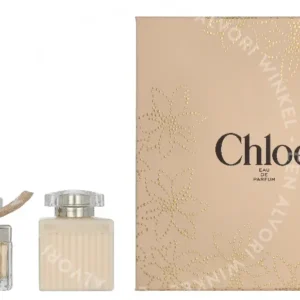 Chloe Chloe Signature Set 150ml Edp Spray 150ml/Body Lotion 100ml fles en verpakking