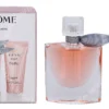 Lancome La Vie Est Belle Giftset 100ml Edp Spray 50ml Refillable/Body Lotion 50ml fles en verpakking