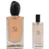 Armani Si Giftset 115ml Edp Spray 100ml/Edp Spray 15ml fles
