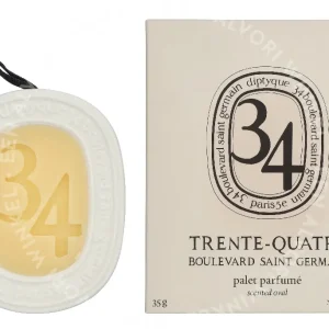 Diptyque 34 Boulevard Saint Germain Scented Oval 35g  fles en verpakking