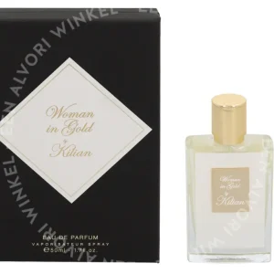 Kilian Woman In Gold Edp Spray 50ml  fles en verpakking