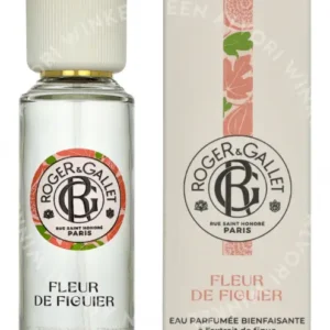 Roger & Gallet Fleur De Figuier Wellbeing Fragrant Water 30ml Natural Spray fles en verpakking