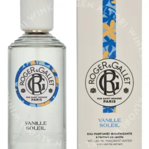Roger & Gallet Beneficial Scented Water Vanille Soleil 100ml  fles en verpakking