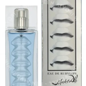Salvador Dali Eau De Rubylips Edt Spray 30ml  fles en verpakking