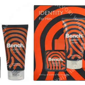 Bench Identity For Him Giftset 105ml Edt Spray 30ml/Shower Gel 75ml fles en verpakking