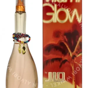 Jennifer Lopez Miami Glow Edt Spray 100ml  fles en verpakking