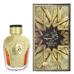 Al Wataniah Watani Intense Gold Edp Spray 100ml  fles en verpakking