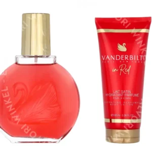 Gloria Vanderbilt In Red Giftset 200ml Edp Spray 100ml/Body Lotion 100ml fles
