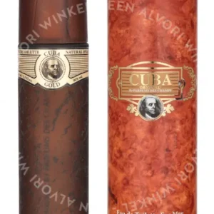 Cuba Gold Edt Spray 100ml  fles en verpakking