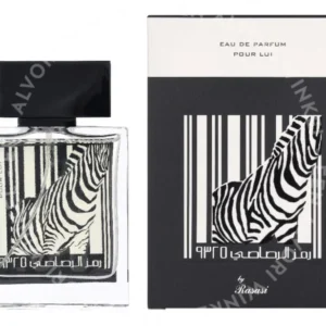 Rasasi Rumz Al Rasasi Zebra Edp Spray 50ml  fles en verpakking