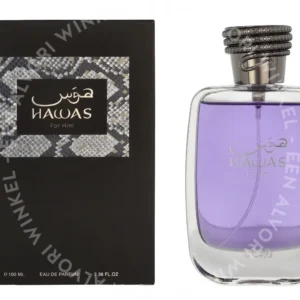 Rasasi Hawas For Him Edp Spray 100ml  fles en verpakking