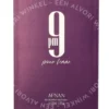 Afnan 9 PM Pour Femme Edp Spray 100ml  verpakking