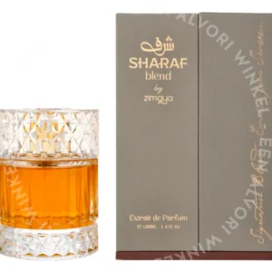 Zimaya Sharaf Blend Extrait de Parfum 100ml  fles en verpakking