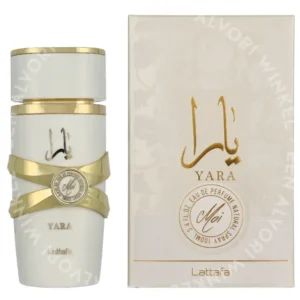 Lattafa Yara Moi Women Edp Spray 100ml  fles en verpakking
