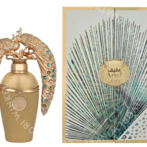Lattafa Afeef Edp Spray 100ml  fles en verpakking
