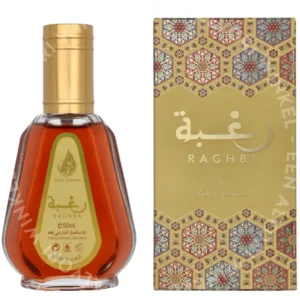Ard Al Zaafaran Raghba Edp Spray 50ml  fles en verpakking