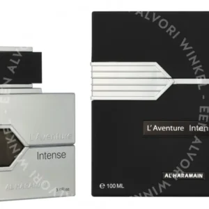 Al Haramain L'Aventure Intense Edp Spray 100ml  fles en verpakking