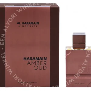 Al Haramain Amber Oud Tabacco Edition Edp Spray 60ml  fles en verpakking